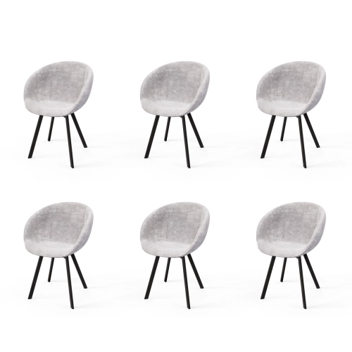 Krzesło KR-500 Ruby Kolory Tkanina Loris 09 Design Italia 2025-2030